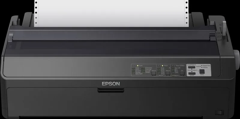 Epson LQ 2090IIN - Tiskárna - Č/B - jehličková - Role (21,6 cm), 406.4 mm (width), 420 x 364 mm - 360 x 180 dpi - 24 pin - až 584 znaků/s - paralelní, USB 2.0, LAN