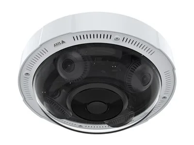 AXIS P37 Series P3737-PLE - Síťová panoramatická kamera - multisenzorová - kupole - venkovní - odolnost vůči neoprávněné manipulaci / odolnost vůči vlivům počasí - barevný (Den a noc) - 4 x 5 MP - 2592 x 1944 - objektiv fixed iris - varifokální - audio -