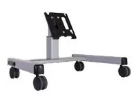 Chief Confidence Medium 2' Monitor Mobile Cart - For Displays 32-65" - Black - Vozík - pro plochý panel - hliník - cerná - velikost obrazovky: až do 50"