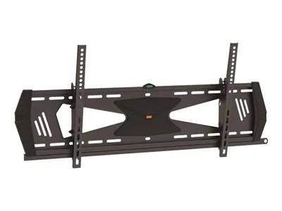 Startech Low Profile TV Wall Mount - Tilting - Anti Theft - Flat Screen TV Wall Mount for 37" to 75" TVs - VESA Wall Mount (FPWTLTBAT) - Montážní sada (montážní deska pro umístění na zdi, nástavec 2 držáků, montážní lišta, 2 dekorační kryty) - pro plochý