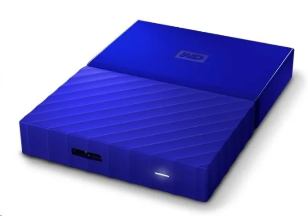 WD My Passport WDBYVG0020BBK - Pevný disk - šifrovaný - 2 TB - externí (přenosný) - USB 3.2 Gen 1 - AES 256 bitů - černá