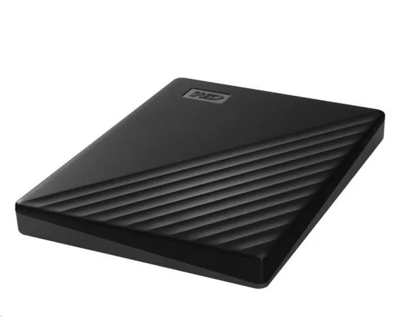 WD My Passport WDBYVG0020BBK - Pevný disk - šifrovaný - 2 TB - externí (přenosný) - USB 3.2 Gen 1 - AES 256 bitů - černá