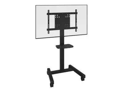 Chief FIT Series - Vozík - pro interaktivní plochý panel - mobilní - cerná - velikost obrazovky: 55"-86"