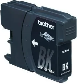 Brother LC1100HYBK - Vysoká výtěžnost - černá - originální - inkoustová cartridge - pro Brother DCP-6690CW; Justio MFC-5890CN
