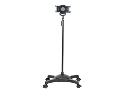 Startech Mobile Tablet Stand w/ Lockable Wheels, Height Adjustable Cart, Universal Rolling Floor Stand for Tablets from 7-11in, Portable Tablet Stand w/ Detachable Tablet Holder, TAA - Ergonomic Tablet Stand - Vozík - pro tablet - velikost obrazovky: 7"-1