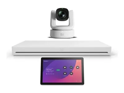 Cisco Webex Room Kit EQ Vision PTZ - Souprava pro video konference (Cisco Webex Codec EQ, Cisco Room Vision PTZ, Cisco Webex Room Navigator) - Cisco Webex Certified, Certifikováno pro Microsoft Teams Rooms