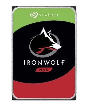 Seagate IronWolf ST8000VN004 - Pevný disk - 8 TB - interní - 3.5" - SATA 6Gb/s - 7200 ot/min. - vyrovnávací paměť: 256 MB