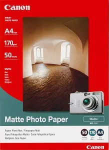 Canon MP-101 - Matný - A4 (210 x 297 mm) 50 listy fotografický papír - pro PIXMA iP90, iX7000, MG8250, MP490, MP550, MP560, MP960, MX330, PRO-1, PRO-10, 100, TS7450