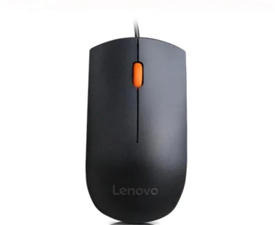 Lenovo 300/Kancelářská/Optická/1 600 DPI/Drátová USB/Černá