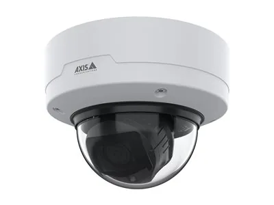 AXIS P32 Series P3277-LVE - Sítová bezpecnostní kamera - kupole - venkovní - odolná proti vandalum a vode - barevný (Den a noc) - 5 Mpix - 2560 x 1440 - objektiv auto iris - varifokální - audio - LAN 10/100 - PoE Plus Class 3 - kompatibilní s TAA