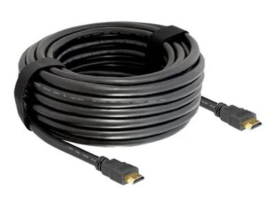 Delock High Speed HDMI with Ethernet - Kabel HDMI s ethernetem - HDMI s piny (male) do HDMI s piny (male) - 10 m