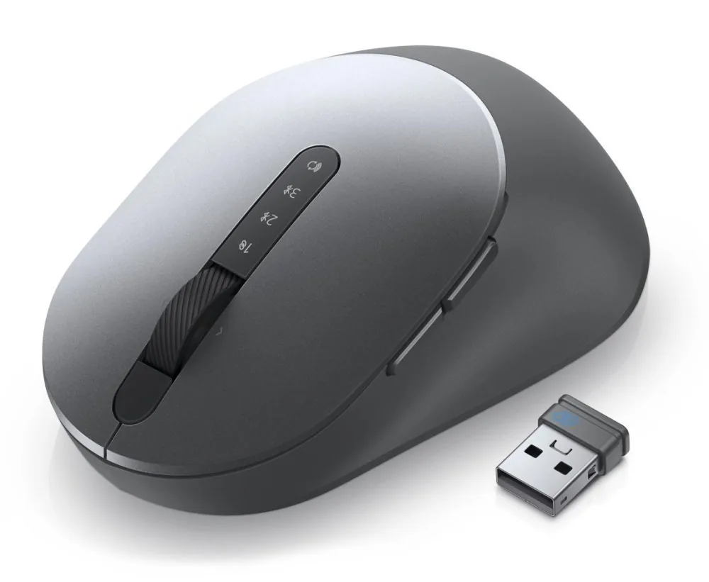 Dell MS5320W/Kancelářská/Optická/Pro praváky/1 600 DPI/Bezdrátová USB/Černá