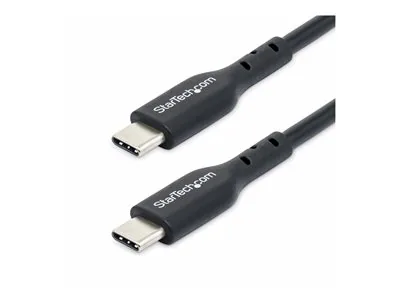 StarTech 13ft (4m) USB-C Charging Cable, USB C Cable, 60W 3A PD - USB kabel - USB-C (M) do USB-C (M) - USB 2.0 - 5 / 9 / 12 / 15 / 20 V - 3 A - 4 m - pasivní, USB Power Delivery (60W) - cerná