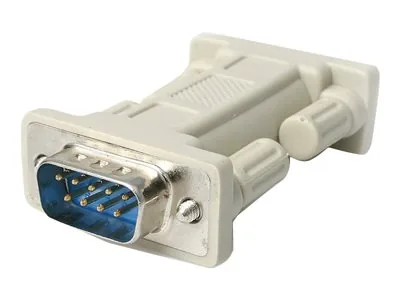 StarTech DB9 RS232 Serial Null Modem Adapter - M/M - Null modem adapter - DB-9 (M) to DB-9 (M) - NM9MM - Null modem adapter - DB-9 (M) do DB-9 (M) - pro P/N: SV1115IPEXGB, SV1115IPEXT, SV1110IPEXT-KIT, SV1110IPEXGB, SV1110IPEXT