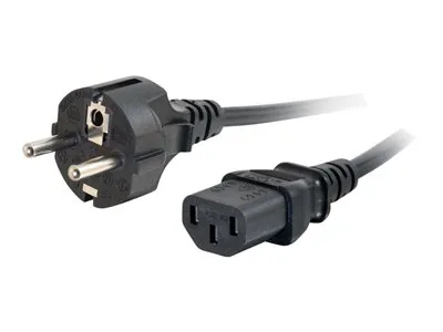 C2G Universal Power Cord - Elektrický kabel - power IEC 60320 C13 do NEMA 5-15 (M) - 5 m - lisovaný