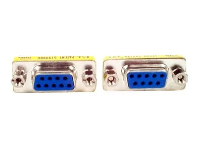 StarTech Slimline DB9 Serial Gender Changer - F/F - Serial gender changer - DB-9 (F) to DB-9 (F) - GC9SF - Sériová redukce (samčí-samičí) - DB-9 (F) do DB-9 (F) - pro P/N: ICUSB2324852, ICUSB422, NETRS232, NETRS2321P, NETRS2321POE, NETRS2322P, NETRS232485