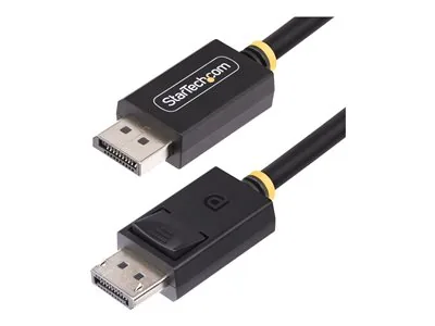 StarTech 1m DisplayPort 2.1 Cable, VESA-Certified, DP40 DP 2.1 Cable - Kabel DisplayPort - DisplayPort (M) s jazýčkem do DisplayPort (M) s jazýčkem - DisplayPort 2.1 - 1 m - pasivní, podpora 8K60Hz, podpora 4K144Hz, podpora 1440p 240Hz, rychlost přenosu d