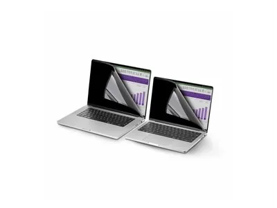 Startech 15.6-inch 16:10 Touch Privacy Screen, Anti-Glare Blue Light Filter, Laptop Monitor Screen Protector, +/- 30 Deg. View Angle, Flip-Up - Filtr pro zvýšení soukromí k notebooku (horizontální) - dvoucestné - lepicí, závěsné záložky, otočné závěsy - 1