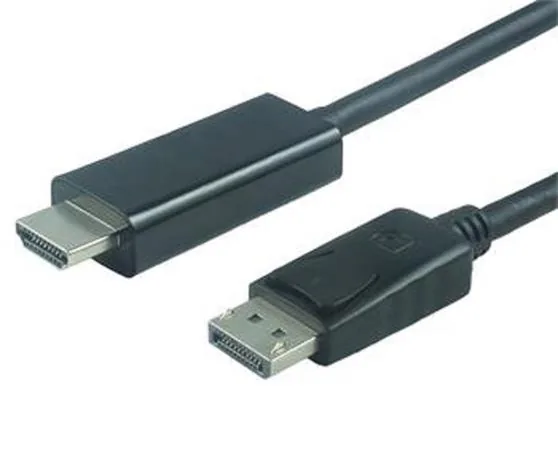 PremiumCord DisplayPort na HDMI kabel 1m M M