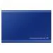 Samsung externí SSD 2TB T7 USB 3.2 Gen2 (prenosová rychlost až 1050MB s) modrá