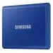 Samsung externí SSD 2TB T7 USB 3.2 Gen2 (prenosová rychlost až 1050MB s) modrá