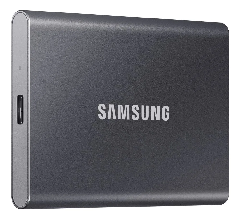 Samsung externí SSD 2TB T7 USB 3.2 Gen2 (prenosová rychlost až 1050MB s) šedá