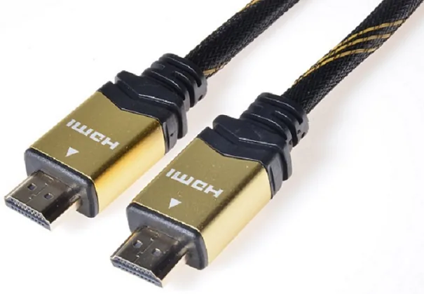 PremiumCord GOLD 4K HDMI High Speed + Ethernet kabel, zlacené konektory, 10m