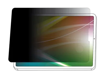 3M Bright Screen Privacy Filter - Filtr pro soukromí obrazovky (na šířku) pro tablet - jasný - dvoucestné - lepicí - černá - pro Apple 12.9-inch iPad Pro (4. generace, 5. generace, třetí generace)
