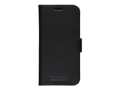 dbramante1928 Copenhagen Slim - Pouzdro s klopou pro mobilní telefon - kůže full-grain - černá - pro Apple iPhone 12, 12 Pro