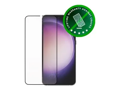 dbramante1928 Eco-shield - Ochrana obrazovky pro mobilní telefon - barva rámu černá - pro Samsung Galaxy S23