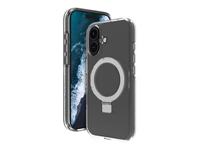 dbramante1928 Iceland Ultra - Zadní kryt pro mobilní telefon - stojan - kompatibilita s MagSafe - D3O, plast - průsvitná - pro Apple iPhone 16
