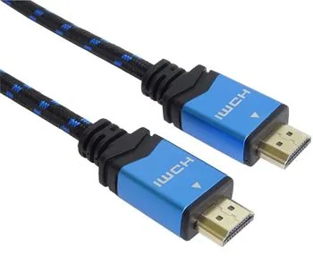 PremiumCord Ultra HDTV 4K@60Hz kabel HDMI 2.0b kovové+zlacené konektory 3m