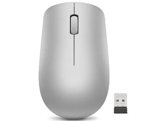Lenovo 530/Kancelářská/Optická/1 200 DPI/Bezdrátová USB/Šedá