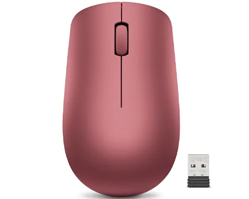 Lenovo 530/Kancelářská/Optická/1 200 DPI/Bezdrátová USB/Červená