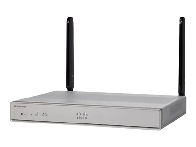 Cisco Integrated Services Router 1117 - Směrovač - DSL modem 4portový switch - 1GbE - porty WAN: 2