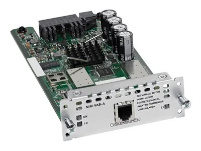 Cisco 1-port VDSL2/ADSL2+ over POTS with Annex A - DSL modem - Network Interface Module (NIM) - pro Cisco 4451-X; Integrated Services Router 4321, 4331, 4351, 4431