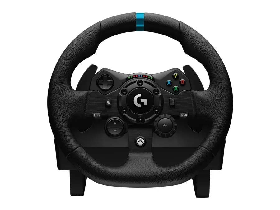 Logitech G923 - Volant a pedály - kabelové - pro PC, Microsoft Xbox One