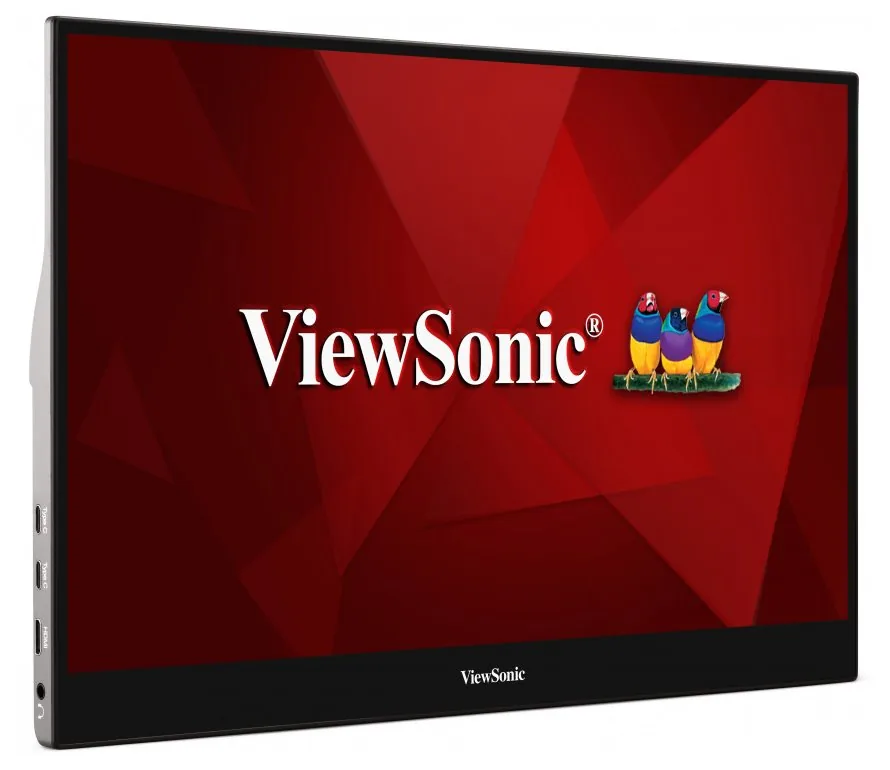 ViewSonic TD1655 - přenosný 15,6" Touch IPS 16:9 1920x1080 6,5ms 250cd m2 miniHDMI 2xUSB-C integ. stojan repro