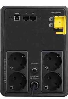 APC Back-UPS BX Series BX1200MI-GR - UPS - AC 230 V - 650 watt - 1200 VA - 9 Ah - výstupní konektory: 4