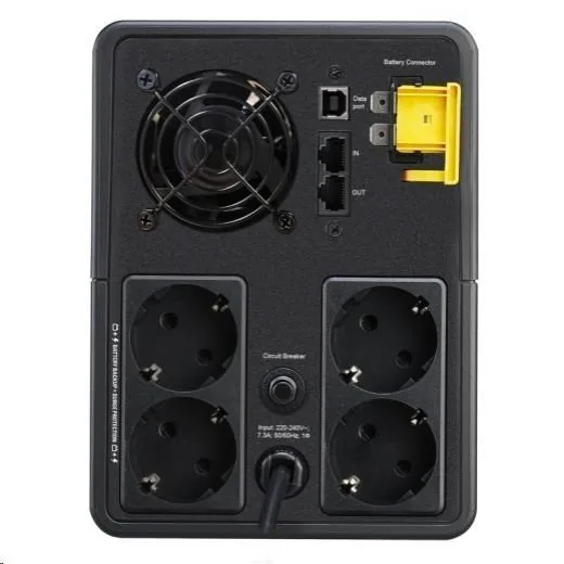 APC Back-UPS BX Series BX2200MI-GR - UPS - AC 230 V - 1200 watt - 2200 VA - 9 Ah - výstupní konektory: 4
