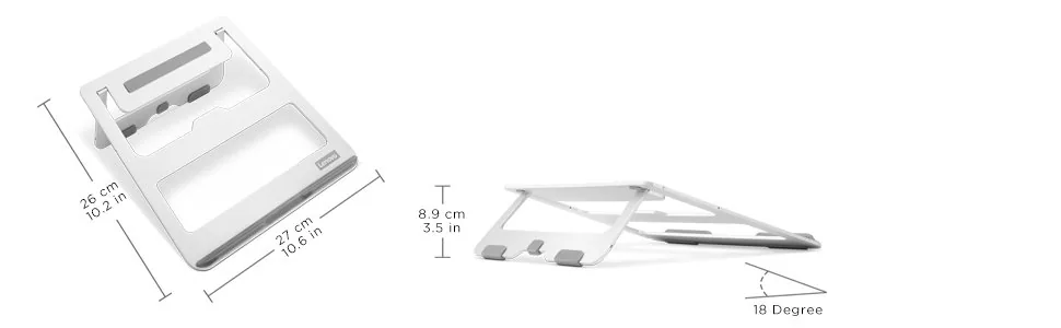 Lenovo Portable Aluminium Laptop Stand