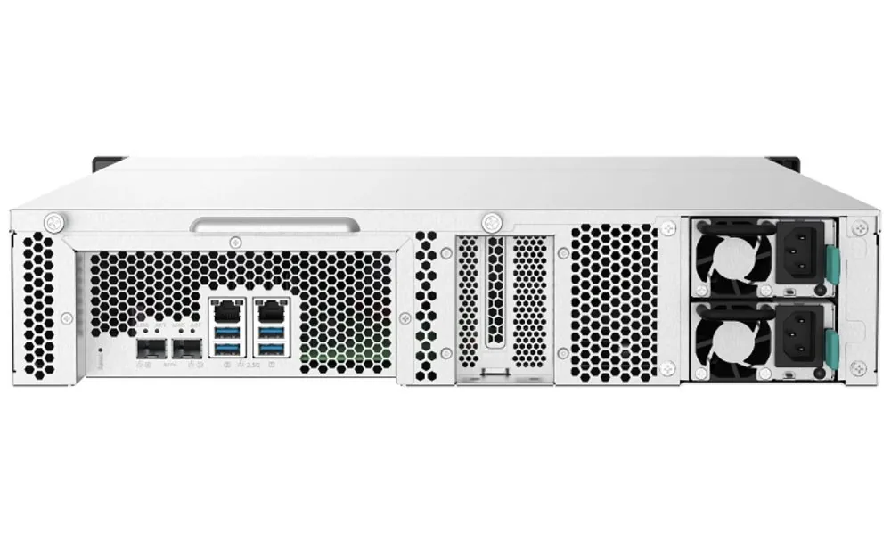 QNAP TS-1232PXU-RP-4G (1,7GHz 4GB RAM 12x SATA 2x 10GbE SFP+ 1x PCIe 2x 2,5GbE 2U)