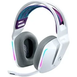 Logitech G G733 LIGHTSPEED Wireless RGB Gaming Headset - Náhlavní souprava - plná velikost - 2,4 GHz - bezdrátový - bílá