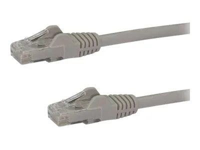 Startech 10m CAT6 Ethernet Cable, 10 Gigabit Snagless RJ45 650MHz 100W PoE Patch Cord, CAT 6 10GbE UTP Network Cable w/Strain Relief, Grey, Wiring is UL Certified/TIA - Category 6 - 24AWG (N6PATC10MGR) - Patch kabel - RJ-45 (M) do RJ-45 (M) - 10 m - UTP -
