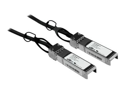 Startech Cisco SFP-H10GB-CU2M Compatible 2m 10G SFP+ to SFP+ Direct Attach Cable Twinax, 10GbE SFP+ Copper DAC 10 Gbps Low Power Passive Transceiver Module DAC, Cisco Firepower ASR920 - Lifetime Warranty (SFPCMM2M) - Kabel pro přímé připojení - SFP+ do SF