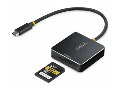 Startech USB-C SD Express Card Reader, USB 10Gbps, Portable Memory Card Reader, USB Type-C to Secure Digital 7.1 Adapter, Works with Any Operating System - Čtečka karet (SDHC, SXC) - USB-C 3.2 Gen 2