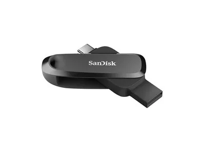 SanDisk Phone - Jednotka USB flash - 128 GB - USB 3.2 Gen 1 / USB-C - černá