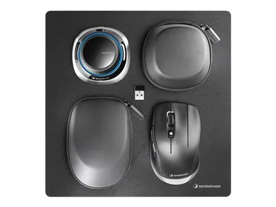 3Dconnexion SpaceMouse Wireless Kit 2 - 3D myš - ergonomický - 2 tlačítka - bezdrátový, kabelové - 2.4 GHz