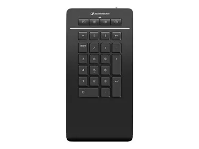 3Dconnexion Keyboard Numpad Pro - Klávesnice - bezdrátový - USB, 2.4 GHz, Bluetooth LE
