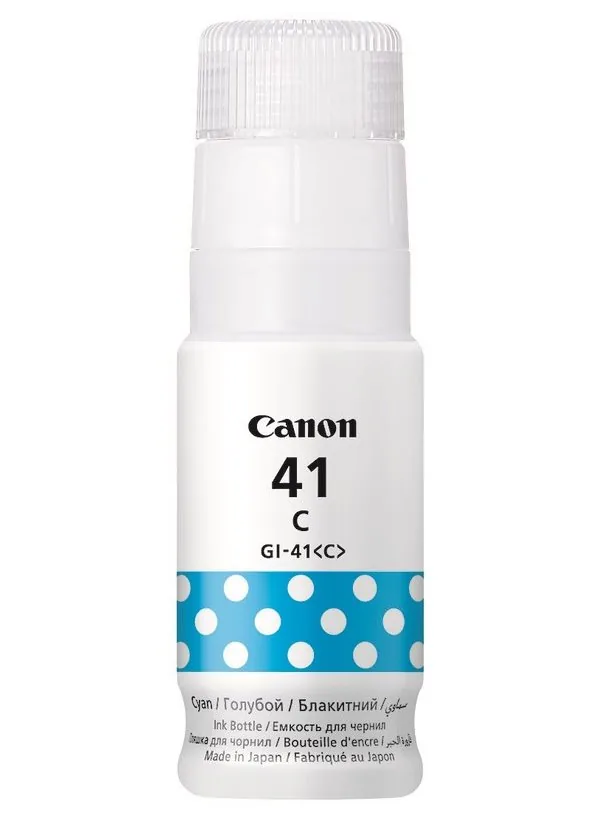 Canon GI 41 C - Azurová - originální - doplnění inkoustu - pro PIXMA G1420, G2420, G2460, G3420, G3460